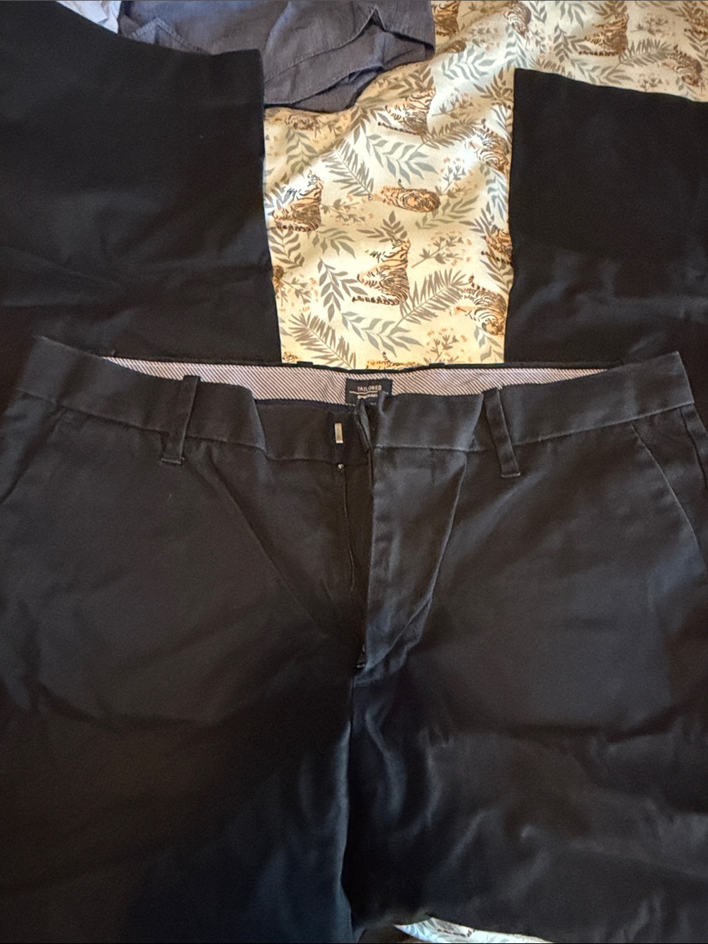 Men's Gap Slim Fit Black Dress Pants - Classic Straight Fit - 32x30 - Picture 2 of 5